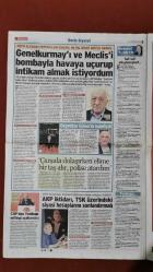 Sözcü Gazete 9 Ağustos 2016 Erkan Kıvrak,Fetullah Gülen,Latif Erdoğan,Vasfi Efe,Fikret Orman,Adriano,Tolga Ciğerci,Luis Cavanda,Thomas Schaaf,Emmanuel Emenike,Arda Turan,Christian Benteke,Tutya Yılmaz,Vladimir Putin,Recep Tayyip Erdoğan