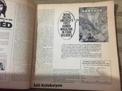 AVANT GARDE - Ralph Ginzburg - İngilizce Dergi (Dial-A-Hawk A Ringing New Form of Antiwar Protest - Laid on Fire İsland - The Mystery of Jorgen Boberg - The Second Most Hated Johnson in America - Bell's Belles - The Gang Bang On The Underground Press)