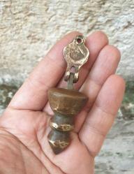 2 parça. antika türk katı bronz çekül bob eski patina aracı İNŞAAT MÜHENDİSLİĞİ BİNASI