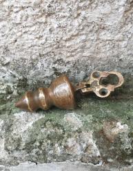 2 parça. antika türk katı bronz çekül bob eski patina aracı İNŞAAT MÜHENDİSLİĞİ BİNASI