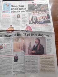 Milliyet Cumartesi Gazetesi - 29 Kasım 2008 - Canım Ailem Dizisi - Şebnem Bozoklu Fotoğrafı - Ezgi Mola Fotoğrafı - Cumhuriyet Müzesi Projesini Ressam Hüsamettin Koçan Tamamladı - George Clooney - Bir Tık'la Şehrazat'ın Saç Boyasını Öğren - Brad Pitt - KarizmaShow - Ünlü Lüks Yumurta İstanbul'da - Büyük Kampanyanın Çok Satanları