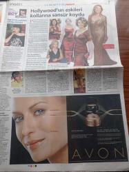 Milliyet Cumartesi Gazetesi - 1 Mart 2008 - İspanyol Oyuncu Penelope Cruz Ve Kız Kardeşi Monica Cruz Kardeşler Yazlıkları Çıkardı - İstanbul'da Gece Kulübü Gibi Mağaza - Helen Mirren - Rock'çı Demir Demirkan Senfoniyle Sahnede - Joelle Hançerli'nin Takunya Şeklindeki Masa Tasarım - Komedi Dükkanı - Tolga Çevik - Salih Kalyon - Osmantan Erkır