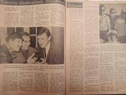 Artist Haftalık Ses Tiyatro ve Sinema Mecmuası Dergisi - 5 Kasım 1963 - Sayı:172 - Türkan Şoray - Bire On Vardı Filmi - Fatma Girik - Tamer Yiğit - Memduh Ün - Tunca Aksoy - Bedirhan Çınar - Özden Çelik - Göksel Arsoy - Cahit Poyraz - Bülent Bora - Nevzat Pesen - Neriman Köksal - Sefa Önal - Atıf Yılmaz - Nurhan Nur - Diclehan Baban - Handan Adalı - Celal Şahin - Ülkü Erekalın - Kadri Yurdatap - Türker İnanoğlu - Berker İnanoğlu - Aysel Tanju - Filiz Seyhan - Tamer Yiğit - Tanju Gürsu - Ulvi Doğan - Eşref Kolçak - Ahmet Tarık Tekçe - Filiz Akın - Semra Sar - Maria Schell - İngrid Bergman - Marilyn Monroe - Jayne Mansfield - Sophia Loren - Gina Lollobrigida - Gülsüm Kamu - Erol Günaydın - Tülin Elgin - Yılmaz Kuzgun - Evrim Fer - Ergün Köknar - Oya Esen - Türker İnanoğlu - Suzan Avcı - Behzat Butak - Ayfer Feray - Özkan Kaymak - Öztürk Serengil - Cahit Engin - Münir Özkul - Cahit Poyraz - Semra Sar - Muzaffer Tema - Semiramis Pekkan fotoğraf ve haberi - Tam Takım Dergi