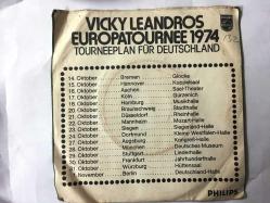 Vicky Leandros – Du Lässt Mir Meine Welt (Quando Ti Lascio) / Kein Traum Kann Schöner Sein - Yabancı 45'lik Plak