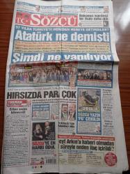 Sözcü Gazetesi - 3 Nisan 2018 - Galatasaraylı Gomis İstatistiklerle Dalga Geçiyor - 97 Yılda Türkiye'yj Nereden Nereye Getirdiler - Aile Bakanı Fatma Sayan Kaya'nın Kardeşi Bir İhale Daha Aldı - AKP Kurucularından Turgut Altınok Melih Gökçek İçin Hırsızda Para Çok Dedi - Cüneyt Arkın'a Haber Verilmeden Neden Yedi Yıl İlaç Verildi - Harem Selamlık