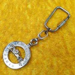 VINTAGE LONGCHAMP PARIS FRANCE YARIŞ ATI VE JOKEY ANAHTARLIK