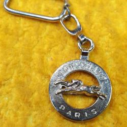 VINTAGE LONGCHAMP PARIS FRANCE YARIŞ ATI VE JOKEY ANAHTARLIK
