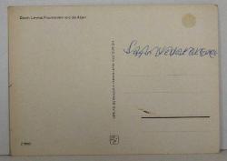 ŞEHİR KARTPOSTALI-ALMANYA/ZÜRİH ŞEHRİN ÜSTTEN GÖRÜNTÜSÜ NEHİR VE KARLI DAĞLAR,ARKASI YAZILMIŞ, RENKLİ, 12 X 16 CM EBADINDA - 1950'LER, 1960'LAR, 1970'LER, 1980'LER