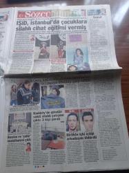 Sözcü Gazetesi - 11 Şubat 2017 - Recep Tayyip Erdoğan Başkanlık Anayasası Teklifini Onayladı Meydanlara İndi - Rusya El Bab'daki Askeri Birliğimizi Bombaladı - Akademisyenlere Sahip Çıkan CHP'li Vekiller Yerlerde Sürüklendi - Donald Trump 2. Kez Temyize Takıldı - IŞİD İstanbul'da Özel Okul Açmış - Veli Ağbaba - Neredeyse Rusya'dan Özür Dileyeceğiz
