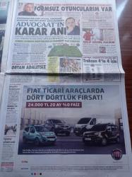 Sözcü Gazetesi - 11 Şubat 2017 - Recep Tayyip Erdoğan Başkanlık Anayasası Teklifini Onayladı Meydanlara İndi - Rusya El Bab'daki Askeri Birliğimizi Bombaladı - Akademisyenlere Sahip Çıkan CHP'li Vekiller Yerlerde Sürüklendi - Donald Trump 2. Kez Temyize Takıldı - IŞİD İstanbul'da Özel Okul Açmış - Veli Ağbaba - Neredeyse Rusya'dan Özür Dileyeceğiz