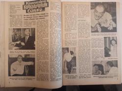Artist Haftalık Ses Tiyatro ve Sinema Mecmuası Dergisi - 5 Mayıs 1964 - Sayı:19 - Semiramis Pekkan - Ekrem Boran - Gurbet Kuşları filmi - Halit Refiğ - Bedirhan Çınar - Fikret Hakan - Sadri Alışık - Gönül Yazar - Özden Çelik - Senih Orkan - Öztürk Serengil - Los Serengilos Orkestrası Kuruldu haberi - Önder Somer - Yusuf Ziya Vefa - Tendü Vefa - Ekrem Bora - Semiramis Pekkan - Fikret Hakan - Lale Sarı - Behiye Aksoy - Fatma Girik - Nebahat Çehre - Orhan Boran - Meliha Şoray - Yılmaz Duru - Muhtrem Nur - Ali Ramazanoğlu - Türker İnanoğlu - Filiz Akın - Aysel Tanju - Ediz Hun - Belgin Doruk  - Leyla Sayar - Armağan Şenol - Altan Erbulak - Sunay Uslu - Işık Kaan - Muzaffer Tema - Haldun Taner - Refik Erduran - Birsen Menekşeli - Cüneyt Arkın - Nebahat Çehre - Nurlan San - Gülsüm Kamu - Ayşe Gün fotoğraf ve haberi - Tam Takım Dergi