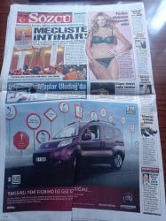 Sözcü Gazetesi - 24 Aralık 2010 - Dün Binlerce İzmirli Yobazlara Lanet Yağdırdı - AKP İzmir'i İşte Bu Yüzden Sevmiyor - Hüseyin Çelik'in Ağır Sözleri İzmirlileri Öfkelendirdi - Duruşmada Hakimin Önünde Sanığı Vurdular - AKP'li Ömer Çelik İki Dil Talebi Suikasttır