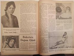 Artist Haftalık Ses Tiyatro ve Sinema Mecmuası Dergisi - 18 Ağustos 1964 - Sayı:34 - Semra Sar - Tamer Yiğit - Kaynana Zırıltısı filmi - Tanju Gürsu - Özden Çelik - Ajda Pekkan - Aysel Tanju - Ahmet Tarık Tekçe - Neriman Köksal - Gönül Yazar - Orhan Boran - Özden Çelik - Ayhan Işık - Filiz Akın - Kadir Savun - Pervin Par - Semih Sergen - Cüneyt Arkın - Sevda Nur - Elif Türkan - Kenan Pars - Çetin Ener - Semra Sar - Peppino Di Capri - Fikret Hakan - Semiramis Pekkan - Belgin Doruk - Mine Coşkun - Nebile Teker - Nevin Aypar - Fatma Girik - Nathalie Wood - Feridun Çölgeçen - Çetin Ener - Öztürk Serengil - Filiz Akın - Başar Tamer - Suphi Kaner - Nuray Uslu - Erol Keskin - Sevda Ferdağ - Özden Çelik - Hülya Koçyiğit - Mualla Sürer - Gülistan Güzey - Ferit Ceylan - Nurlan San - Yılmaz Duru - Muhterem Nur - Ayhan Işık - Zeki Müren - Metin Erksan - Nilgün Esen - Ece Han - Ayfer Feray - Fatma Girik - Nilgün Esen - Ajda Pekkan fotoğraf ve haberi - Tam Takım Dergi