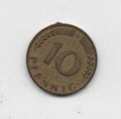 Almanya 10 Pfennig 1950-G (mp0869)