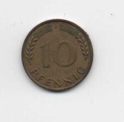 Almanya 10 Pfennig 1950-J (mp0880)