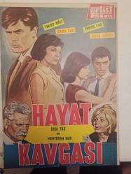 Artist Haftalık Ses Tiyatro ve Sinema Mecmuası Dergisi - 13 Ekim 1964 - Ahmet Tarık Tekçe - Belgin Doruk - Hayat Kavgası filmi - Tamer Yiğit - Semra Sar - Pervin Par - Semih Sergen - Erol Taş - Muhterm Nur - Bedirhan Çınar - Nebahat Çehre - Metin Erksan - Belgin Doruk - Atıf Kaptan - Ekrem Bora - Selma Güneri - Nevin Kargül - Semra Sar - Acı Hayat filmi - Ağaçlar Ayakta Ölür filmi - Ayrılan Yollar filmi - Gurbet Kuşları filmi - Kızgın Delikanlı filmi - Yarın Bizimdir filmi - Ayhan Işık - Fatma Girik - Orhan Günşiray - Fikret Hakan - Leyla Sayar - Cüneyt Arkın - Zeki Müren - Öztürk Serengil - Sadri Alışık - Çolpan İlhan - Ekrem Bora - Hüseyin Baradan - Ajda Pekan - Süleyman Turan - Zeki Müren - Atıf Yılmaz - İlhan Engin - Kadir Savun - Leyla Sayar - Erol Taş - Muzaffer Tema - Metin Erksan - Neriman Köksal - Sevil Candan - Sadri Alışık - Ediz Hun - Ulvi Doğan - Öztürk Serengil - Zeki Müren fotoğraf ve haberi - Tam Takım Dergi
