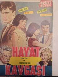 Artist Haftalık Ses Tiyatro ve Sinema Mecmuası Dergisi - 27 Ekim 1964 - Sayı:44 - Pervin Par - Hayat Kavgası filmi - Tamer Yiğit - Semra Sar - Semih Sergen - Erol Taş - Muhterem Nur - Bedirhan Çınar - Sadri Alışık - Çolpan İlhan - Sevil Bora - Çetin Ener - Semiramis Pekkan - Ekrem Bora - Aliye Rona - Eşref Kolçak - Adnan Şenses - Hülya Koçyiğit - Fikret Hakan - Nilüfer Aydan - Halit Refiğ - Cenk Er - Tanju Gürsu - Erdoğan Özince - Mehmet Ali Akpınar - Halide Edip - Fatma Girik - Atıf Yılmaz - Tülin Elgin - Ajda Pekkan - Özkan Yılmaz - Ediz Hun - Göksel Arsoy - Üç Tekerlekli Bisiklet filmi - Hayat Kavgası filmi - Suçlular Aramızda filmi - Ve Allah Gençleri Yarattı filmi - Afilli Delikanlılar filmi - Erkekler Ağlamaz filmi - Dullar Tercih Edilir filmi - Plajda Buluşalım - Adnan Şenses fotoğraf ve haberi - Tam Takım Dergi