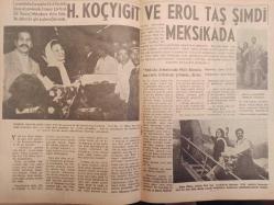 Artist Haftalık Ses Tiyatro ve Sinema Mecmuası Dergisi - 17 Kasım 1964 - Sayı:47 - Fatma Girik - Erol Taş - Kara Memet filmi - Tanju Gürsu - Ekrem Bora - Pervin Par - Bedirhan Çınar - Öztürk Serengil - Çakal Rüstem - İzmarit Nuri - Danyal Topatan - Hüseyin Baradan - Zeki Müren - Muzaffer Hepgüler - Gülriz Sururi - Muhlis Sabahattin - Ulvi Uraz - Alev Koral - Nur İnsel - Haldun Tamer - İzzet Günay - Sadri Alışık -Tunca Aksoy - Göksel Arsoy - Selma Güneri - Neriman Köksal - Silah Arkadaşları filmi - Ankaraya 3 Bilet Filmi - Bir Kız Kaçırınca Filmi - Şafak Yıldızı filmi - Hülya Koçyiğit - Erol Taş - Semiramis Pekkan - Ahmet Tarık Tekçe - Öztürk Serengil - Kirk Douglas - Reha Yurdakul - Sadettin Işık - Sevim Çağlayan - Tanju Gürsu - Şizen Nur - Ahmet Sezgin - Yılmaz Duru - Müzeyyen Senar - Pervin Par - Gülbin Eray - Fevzi Tuna - Meral Sayın - Gürel Ünlüsoy - Attila Sarar - Tunç Başaran - Oya Sarar - Zeynep Değirmencioğlu fotoğraf ve haberi - Tam Takım Dergi