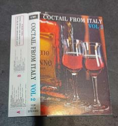 SADECE KARTONETTİR * KASET YOKTUR * COCTAIL FROM ITALY VOL 2