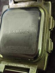 Carden Kol saati ÇİFT GÖSTERGE CAMI ÇATLAK PARÇALIK PİL TAKILIP DENENMEDİ