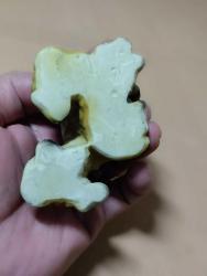 7X10 CM BOYUNDA AVRUPA POLYESTER 3 LÜ KÖPEK BİBLO (1 KULAK KIRIK)