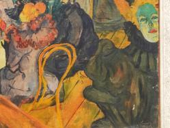 16846-MUHTEŞEM GÜZELLİKDE İMZALI 1969 YILI ANTİK YAĞLI BOYA TABLO