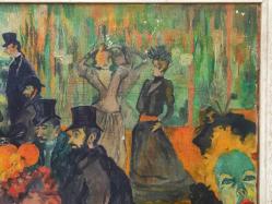 16846-MUHTEŞEM GÜZELLİKDE İMZALI 1969 YILI ANTİK YAĞLI BOYA TABLO