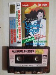 MÜSLÜM GÜRSES KAHİRE GAZİNO KONSERİ 48 PARÇA KAĞIT BASKI