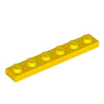 Lego® 3666 Plate 1x6 (Sarı)