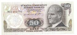 50 Lira 6.Emisyon 1.Tertip H12 175779 (wb0214)