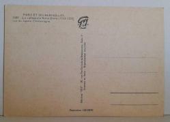 ŞEHİR KARTPOSTALI-FRANSA/PARİS NOTRE-DAME KATEDRALİ VE MUHTEŞEM BAHÇESİ,ARKASINA YAZILMAMIŞ, RENKLİ, 12 X 16 CM EBADINDA - 1950'LER, 1960'LAR, 1970'LER, 1980'LER