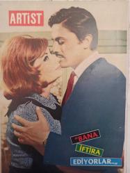 Artist Haftalık Ses Tiyatro ve Sinema Mecmuası Dergisi - 16 Ağustos 1965 - Sayı:72 - Ediz Hun - Cüneyt Arkın - Belgin Doruk - Peri Han - Fikret Hakan - Türkan Şoray - Recep Ekicigil - Türkan Şoray - Memduh Ün - Türkan Şoray - Rüçhan Adlı - Sevda Ferdağ - Kudret Şandra - Berna İlkan - Metin Erksan - Ulvi Doğan - Nevzat Pesen - Agah Özgüç - Abdurrahman Palay - Ediz Hun - Göksel Arsoy - Hayri Caner - Orhan Öztürk - Sinemada Alkış haberi - Hülya Koçyiğit - Tamer Yiğit - Zeki Müren - Hayri Caner - Tanju Gürsu - Ali Ramazanoğlu - Gülsüm Kamu - Selda Alkor - Neriman Köksal - Sadri Alışık - Tülin Elgin - Gönül Yazar - Bülent Kınay - Mithat Yeniçeri - Melek Yüzlü Caniler filmi - Erol Büyükburç - Gürel Ünlüsoy - Erol Tezeren - Aysel Tanju fotoğraf ve haberi