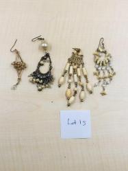 KÜPE LOTU VİNTAGE KÜPELER OBJELER BAYAN TAKI LOT 15