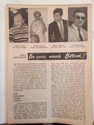 Artist Haftalık Ses Tiyatro ve Sinema Mecmuası Dergisi - 30 Kasım 1965 - Sayı:86 - Selda Alkor - Kerbela Vekası filmi - Selma Güneri - Tanju Gürsu - Yücel Hekimoğlu - Osman F. Seden - Butik Mualla - Metin Erksa - Nusret İkbal - Atıf Yılmaz - Halit Refiğ - Hasan Kazankaya - Memduh Ün - Çetin Gürtop - Hürrem Erman - Murat Köseoğlu - Ayhan Işık - Vural İnan - Suzan Avcı - Orhan Öztürk - Necla Birsel - Hülya Koçyiğit - Çolpan İlhan - Nurhan Damcıoğlu - Sadri Alışık - Lale Sarı - Necla Birsel - Nüshet Birsel - Gani Turanlı - Sevda Turanlı - Niyazi Akı - Belgin Doruk - Mehmet Ali Akpınar - Tunç Oral - Tunç Başaran - Nevzat Pesen - Recep Ekicigil - Agah Özgüç - Yücel Özturan - Işık Toraman - Göksel Arsoy - Soley Arsoy - Ekrem Bora - Gönül Yazar - Leyla Tunca - Peri Han - Muhterem Nur - Ulvi Doğan - Ahmet Tarık Tekçe - Filiz Akın - Suna Aksu - Muhterem Nur fotoğraf ve haberi - Tam Takım Dergi