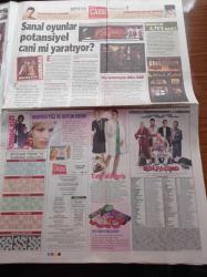 Milliyet Cadde Gazetesi - 16 Kasım 2009 - Heidi Klum Fotoğrafı - Oya Başar'a Müjde Ar Desteği - 7 Kocalı Hürmüz Filmi - Nurgül Yeşilçay - 45 Dakikada Sezen Aksu Ajda Pekkan - Profesör Doktor Halil İnalcık Kalamış'ı Ne Zaman Dinlesem Ağlarım - İsmail Hacıoğlu Biraz Geç Kaldı - Ahu Tuğba - Arto