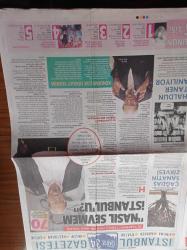 Milliyet Cadde Gazetesi - 16 Kasım 2009 - Heidi Klum Fotoğrafı - Oya Başar'a Müjde Ar Desteği - 7 Kocalı Hürmüz Filmi - Nurgül Yeşilçay - 45 Dakikada Sezen Aksu Ajda Pekkan - Profesör Doktor Halil İnalcık Kalamış'ı Ne Zaman Dinlesem Ağlarım - İsmail Hacıoğlu Biraz Geç Kaldı - Ahu Tuğba - Arto