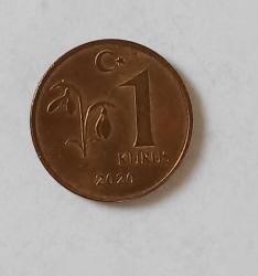 2020 Yılı 1 Kuruş Madeni Para