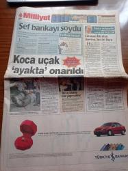 Milliyet Gazetesi - 30 Temmuz 2000- Melih Gökçek Kapatacağım Diyor Genelevler Direniyor - F Tipine Aydın Tavır- Süleyman Demirel - Askerî Uyduda Sürpriz - Şükrü Erbaş - Hizbullahçı Katile Devlet Maaş Ödüyor - Generalden Laiklik Andı - Mehmet Eymür'ün İnternette Yayınladığı Şiirin Can Dündar'ın  Makalesi Olduğu Ortaya Çıktı - Huzur Evinde Tedavi Gören Hasta İki Kardeş Orhan Gencebay'dan Söz Verdiği Tekerlekli Sandalyeleri Bekliyor