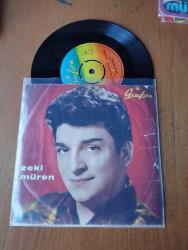 ZEKİ MÜREN * 45'lik PLAK * SOLSAMDA SARARSAMDA & ŞARAP MAHZENDE YILLANIR * GRAFSON