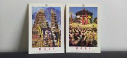 2 ÂDET BALİ KARTPOSTAL KONDİSYON YÜKSEK KOLEKSİYONLUK NADİR