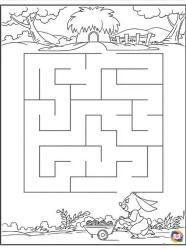 2-5 Yaş Labirent Boyama Kitabı