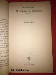 Der Messias von Stockholm - Cynthia Ozick - Piper - Almanca Kitap (Stockholm Mesihi)