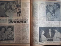 Sinema Haftalık Ses Tiyatro ve Sinema Mecmuası Dergisi - 20 Eylül 1961 - Sayı:45 - Göksel Arsoy - Orhan Günşiray - Fatma Girik - Türkan Şoray - Yücel Hekimoğlu - Efgan Efekan - Sunay Uslu - Nuray Uslu - Önder Yalçın - Muhterem Nur - Işın Kaan - Erol Taş - Agah Özgüç - Kadir Savun - Metin Erksan - Nurhan Nur - Mualla Kavur - İlhan Engin - Vedat Türkali - Orhan Günşiray - Atıf Yılmaz - Türkan Şoray - Aysel Tanju -Suzan Avcı - Sami Hazinses - Güldib Eray - Osman Alyanak - Müşfik Kenter - Peri Han - Hayri Caner - Zeki Müren - Hayri Caner - İsmet Atalay - Orhan Öztürk - Turan Seyfioğlu - Muhterem Nur - Celal Ersöz - Gary Cooper - Suna Pekuysal - Atilla Sun - Belgin Doruk - Şahin Tek - Göksel Arsoy - Muhterem Nur - Göksel Arsoy - Suna Pekuysal - Atilla Sun - Orhan Öztürk - Silvia Penses - Gönül Yazar - Nusret İkbal - Glider Traş Sabunu Reklamı fotoğraf ve haberi - Tam Takım Dergi