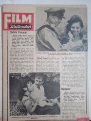 Sinema Haftalık Ses Tiyatro ve Sinema Mecmuası Dergisi - 1 Kasım 1961 - Sayı:51 - Leyla Sayar - Kızıl Vazo filmi - Feride Celal - Atıf Yılmaz - Göksel Arsoy - Belgin Doruk - Ertem Göreç - Ayhan Işık - Türkan Şoray - Abdurrahman Palay - Muhterem Nur - Şaziye Moral - Ahmet Tarık Tekçe - Gönül Beyhan - Suna Pekuysal - Orhan Günşiray - Peri Han - Atıf Yılmaz - Adalet Cimcoz - Orhan Günşiray - İlham Gencer - Atıf Yılmaz - Celal Ersöz - Leyla Sayar - Ahmet Mekin - Ayhan Işık - Peri Han - Kül Kedisi filmi - Muhterem Nur - Turgut Özatay - Sadri Alışık - Efgan Efekan - Hüseyin Baradan - Sabina - Güler Samuray - Agah Özgüç - Öztürk Serengil - Yedigünlük Aşk filmi - Muhterem Nur - Ahmet Mekin - Yücel Hekimoğlu - Işın Kaan - Fazıl Durukan - Yücel Hekimoğlu - Semih Evin - Kenan Büke - Serpil Gül - Ahmet Tarık Tekçe - Vahi Öz - Zeki Alpan - Hüseyin Baradan - Suphi Kaner - Semih Sezerli - Muhterem Nur - Sami Hazinses - Orhan Öztürk - Belgin Doruk fotoğraf ve haberi - Tam Takım Dergi