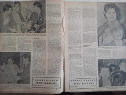Sinema Haftalık Ses Tiyatro ve Sinema Mecmuası Dergisi - 8 Kasım 1961 - Sayı:52 - Birsen Menekşeli - Gönül Yazar - Göksel Arsoy - Türkan Şoray - İki Aşk Arasında filmi - Nilüfer Aydan - Peri Han - Aşktan da Üstün filmi - Ayhan Işık - Ahmet Mekin - Peri Han - Serpil Gül - Aydın Arakon - Pervin Par - Avni Dilligil - Feride Celal - Göksel Arsoy - Belgin Doruk - Muzaffer Tema - Ayten Çankaya - Leyla Sayar - Fahrettin Kerim - Sezer Sezin - Kenan Artun - Özden Çelik - Suphi Kaner - Kadir Savun - Erol Taş - Türkan Şoray - Orhan Öztürk - Suzan Yakar - Adnan Şenses - Handan Adalı - Evrim Fer - Ülkü Erakalın - Hancı filmi - Turgut Özatay - Gülistan Güzey - Yılmaz Duru - Aysel Tanju - Eşref Kolçak - Mehmet Özekit - Gani Turanlı - Orhan Günşiray - Salih Tozan - Necdet Tosun - Sami Hazinses - Handan Adalı - Suna Selen - Zeynep Değirmencioğlu - Cahide Sonku - Leyla Sayar fotoğraf ve haberi - Tam Takım Dergi