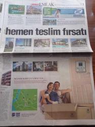 Milliyet Emlak Gazetesi -  2 Haziran 2007 - Türkiye Gayrimenkulü İnternette Arıyor - Gayrimenkul Danışmanları Sertifikalı Oluyor - Sunflower Evleri - Dolphin Villaları - Gizli Bahçe Konakları - Kırklar Vadisi Villaları - Orkide Evleri - Tepeören Koru Evleri - Zeytinsuyu Tepesi Evleri