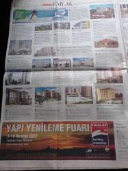 Milliyet Emlak Gazetesi -  2 Haziran 2007 - Türkiye Gayrimenkulü İnternette Arıyor - Gayrimenkul Danışmanları Sertifikalı Oluyor - Sunflower Evleri - Dolphin Villaları - Gizli Bahçe Konakları - Kırklar Vadisi Villaları - Orkide Evleri - Tepeören Koru Evleri - Zeytinsuyu Tepesi Evleri