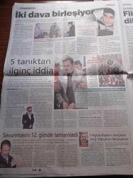 Milliyet Gazetesi - 21 Nisan 2009 - Mehmet Ali Şahin'den Bakan Ertuğrul Günay'a Ergenekon Yanıtı Fikir Beyan Ederken Dikkatli Olmalıyız -  Danıştay Ve Cumhuriyet Saldırıları Davası Birleşiyor - TBMM Başkanı Köksal Toptan Yargı Kararlarına Güvenmeliyiz - Hrant Dink'in Arkadaşları Adalet İstedi- Ergenekon Davasının Tutuklu Sanığı Kemal Kerinçsiz Savunmasını 12. Günde Tamamladı - Profesör Mehmet Haberal Anjiyo Olacak - Sedat Peker'in Annesinin Cenazesinde 3 Bin Kişi