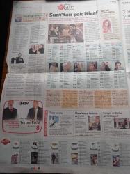 Milliyet Cafe Gazetesi -  6 Ekim 2008 - Yazarlara İthaf Edilmiş Bir Şehir Dublin- Ebru Şallı Pilates Yapacak - Cem Yılmaz - Mazhar Alanson - Jurasic Park'a Giriş Pittsburgh - Tek Bir Gecekondu Berlin - Çek Cumhuriyeti'nin Gizemli Kalesi Kost - Güney Afrika'da Modernleşmiş Bir Kabile Ndebele