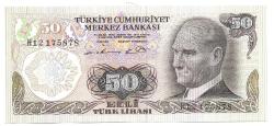 50 Lira 6.Emisyon 1.Tertip H12 175878 (wb0225)